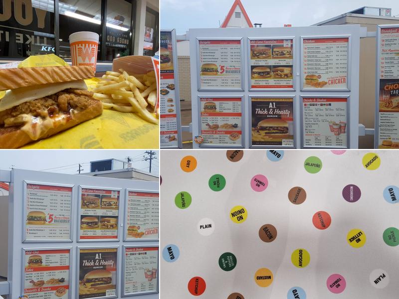 Whataburger Menu