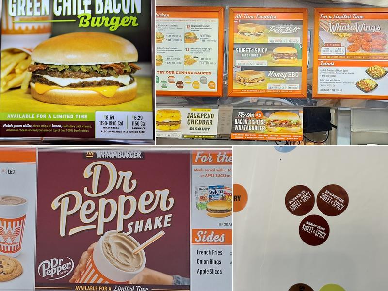 Whataburger Menu