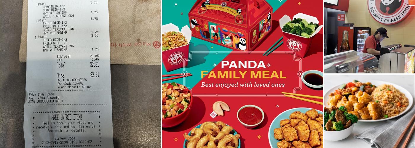 Panda Express Menu