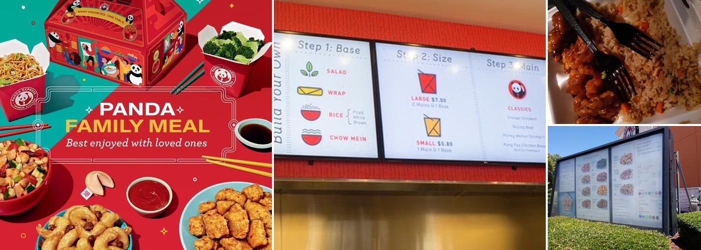 Panda Express Menu