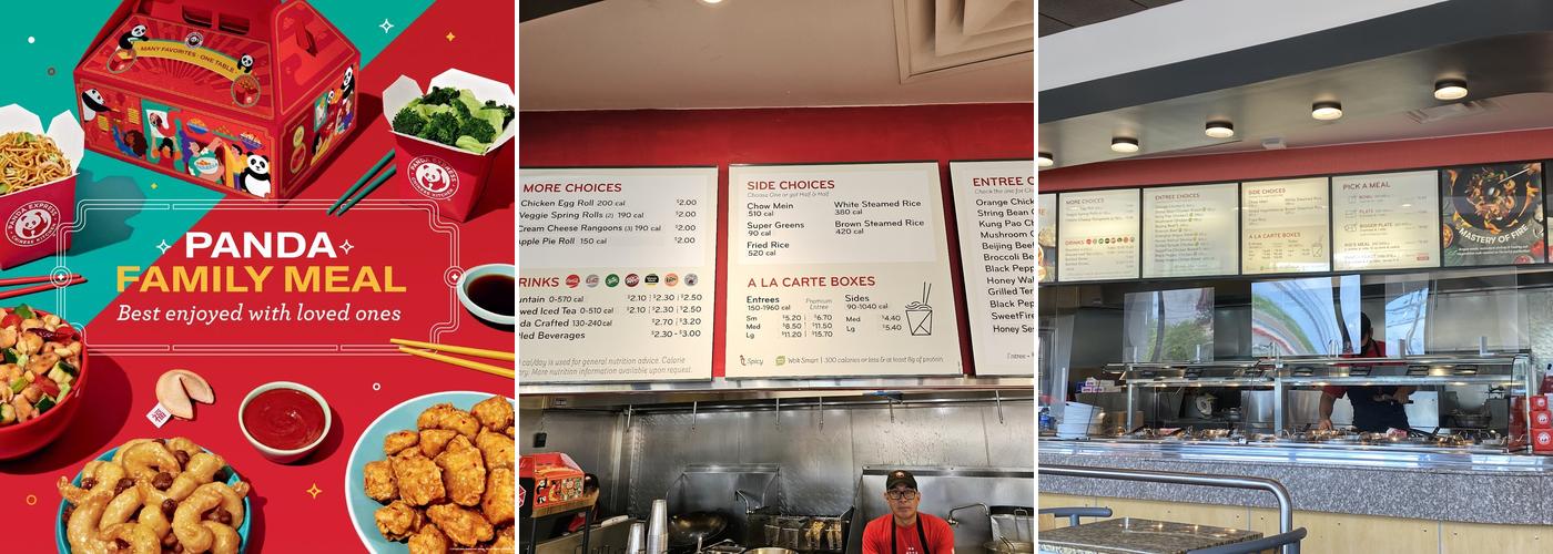 Panda Express Menu