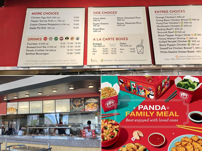 Panda Express Menu