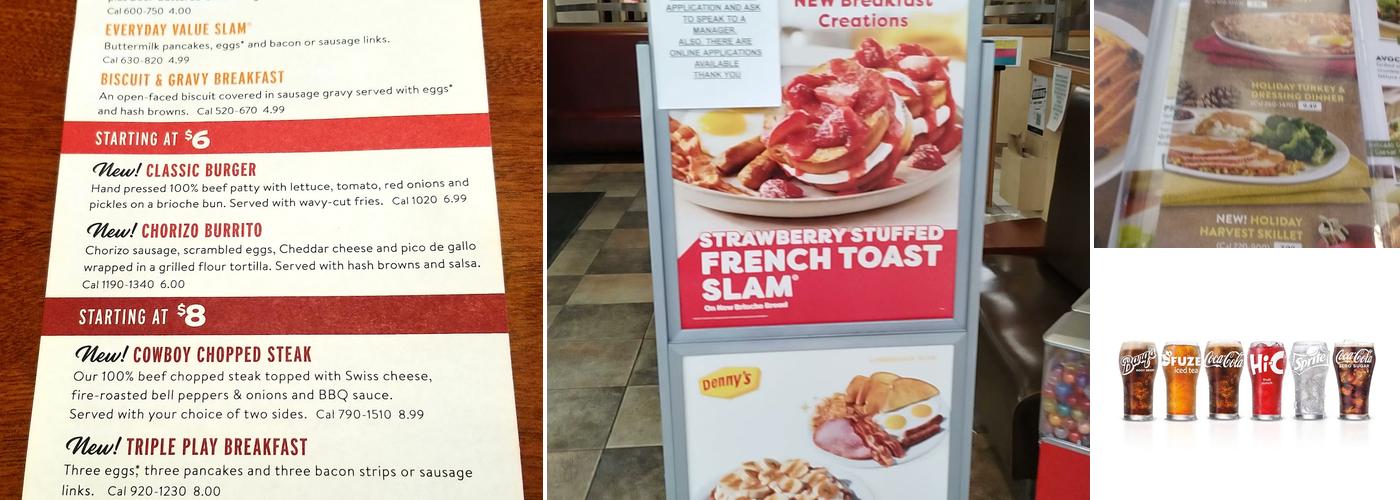 Denny's Menu