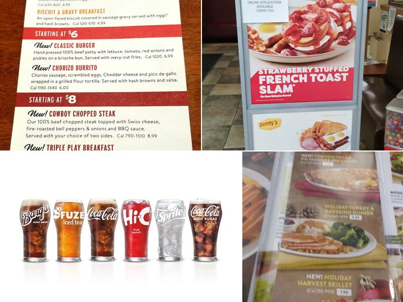 Denny's Menu
