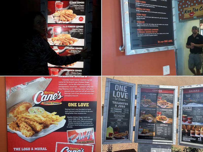 Raising Cane's Chicken Fingers Menu