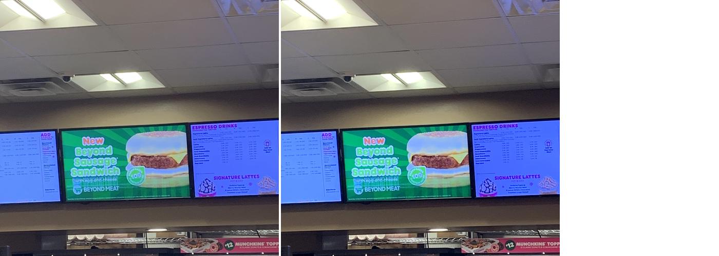 Dunkin' Menu