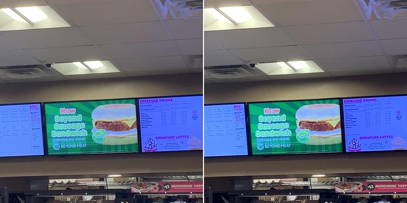 Dunkin' Menu