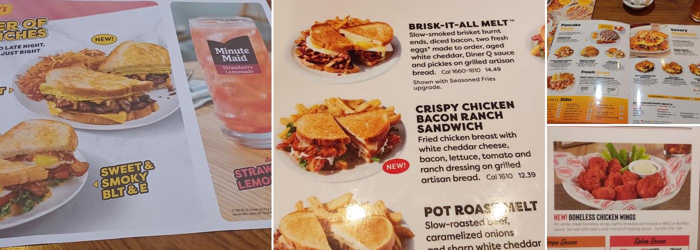 Denny's Menu