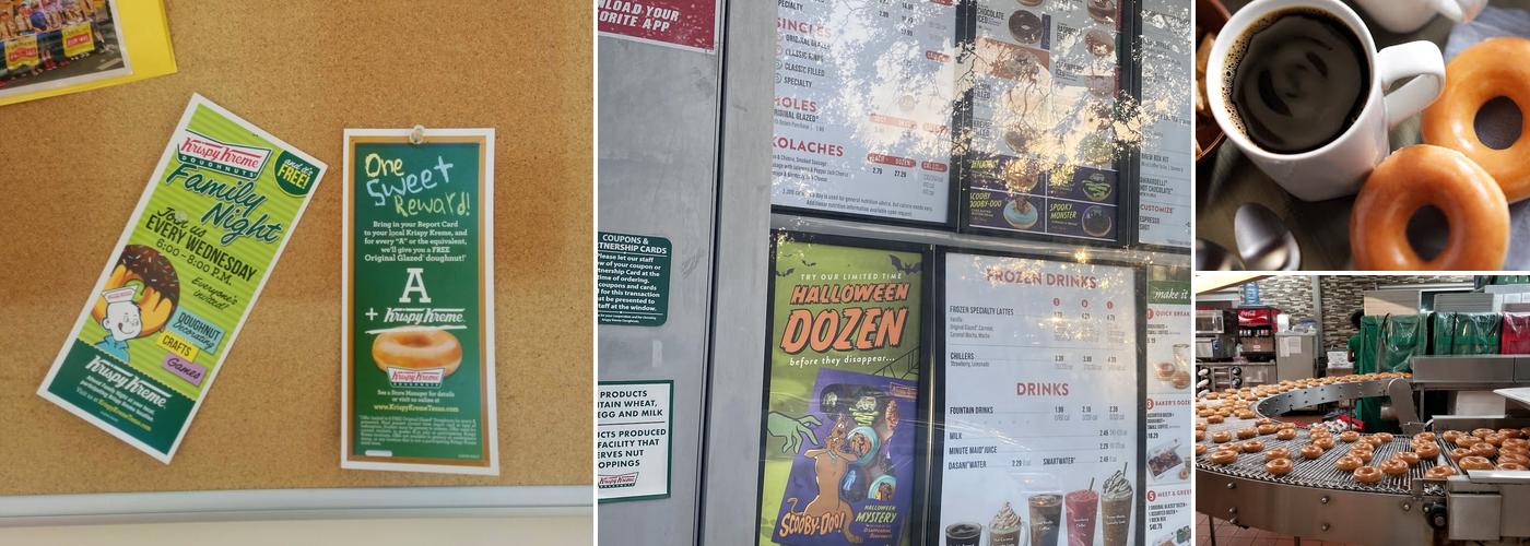 Krispy Kreme Menu