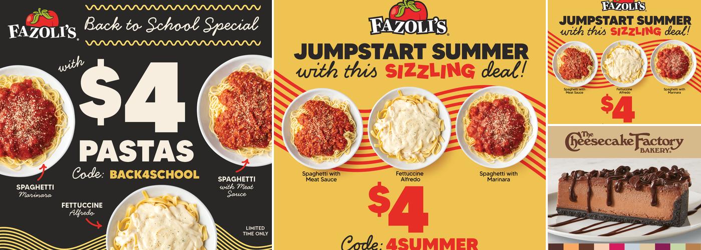 Fazoli's Menu