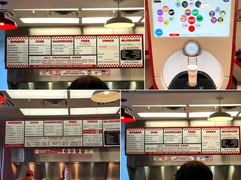 Five Guys Menu