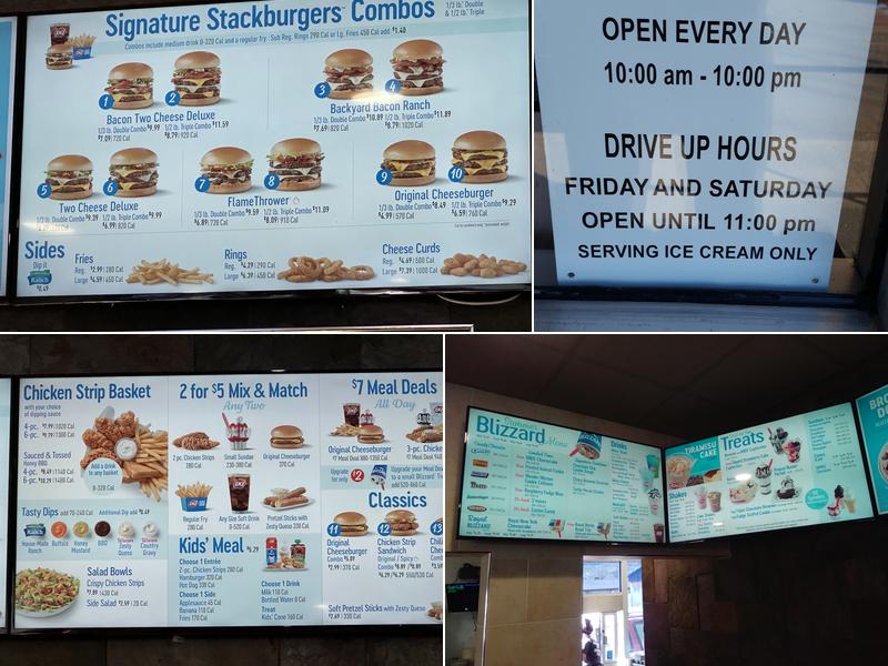 Dairy Queen Grill & Chill Menu
