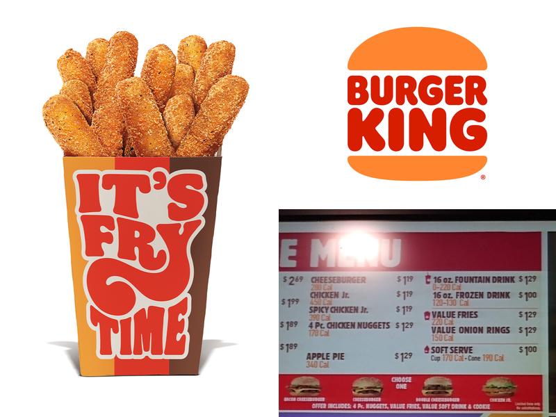 Burger King Menu
