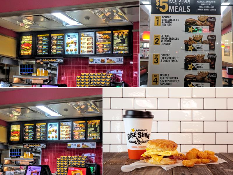 Hardee's Menu