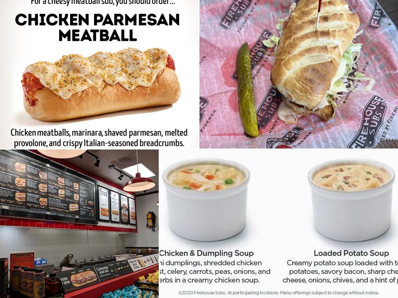 Firehouse Subs California Pavilion Menu