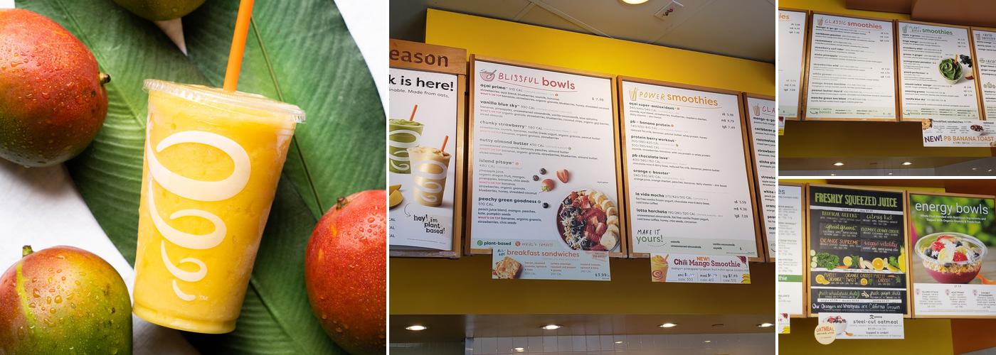 Jamba Menu