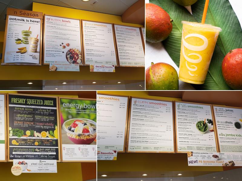 Jamba Menu