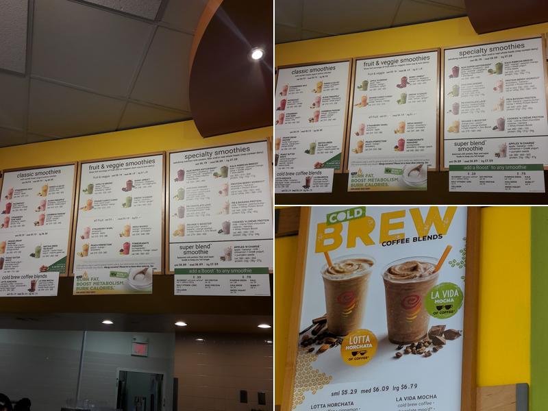 Jamba Menu
