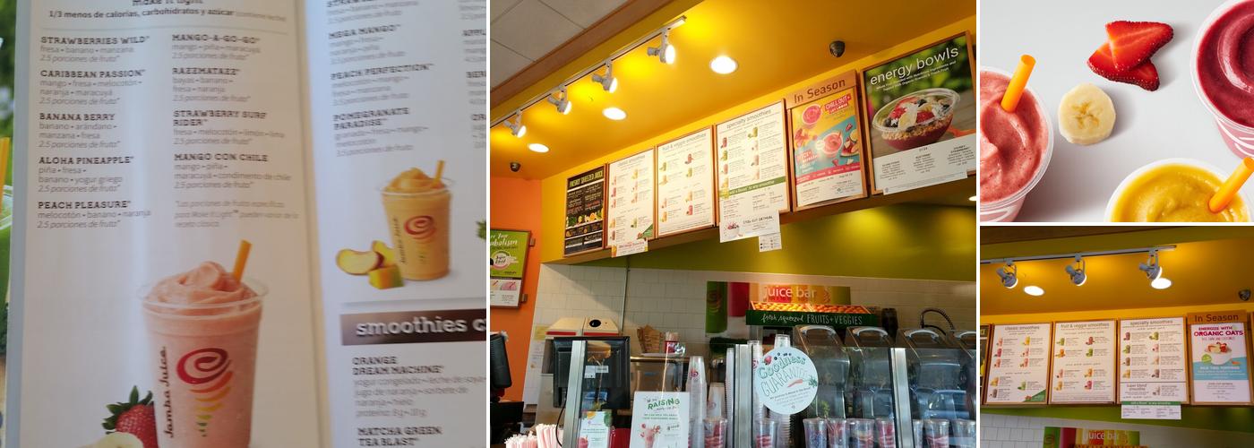Jamba Menu