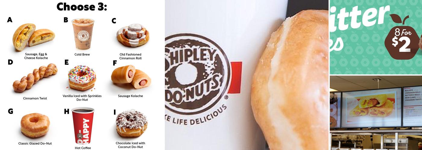 Shipley Do-Nuts Menu