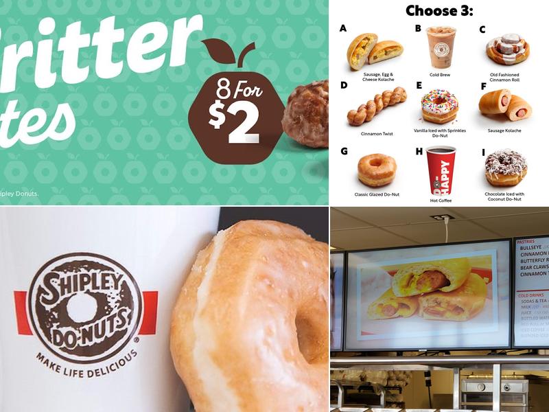 Shipley Do-Nuts Menu