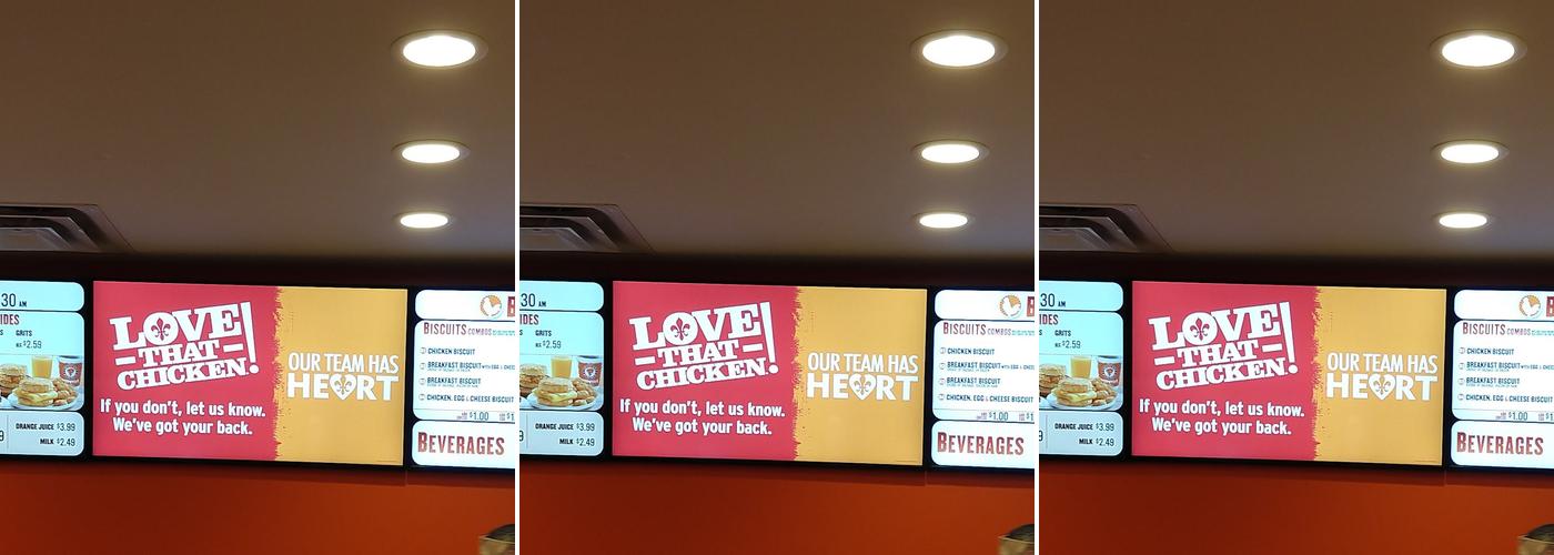 Popeyes Louisiana Kitchen Menu