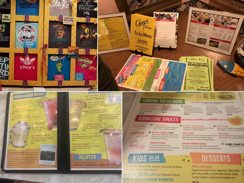 Chuy's Menu
