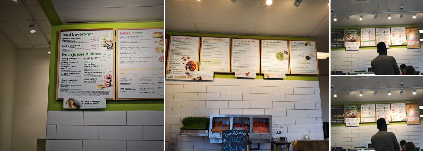 Jamba Menu