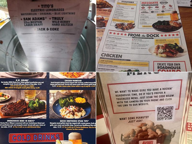 Logan's Roadhouse Menu