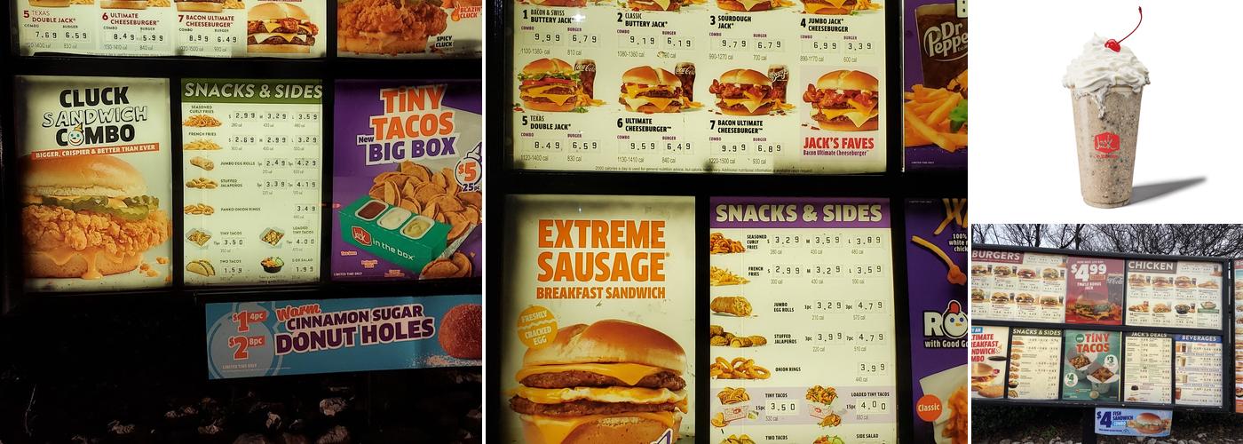 Jack In The Box Menu