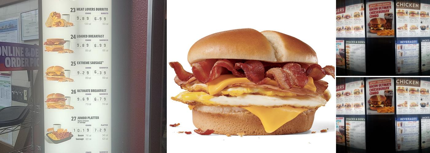 Jack in the Box Menu