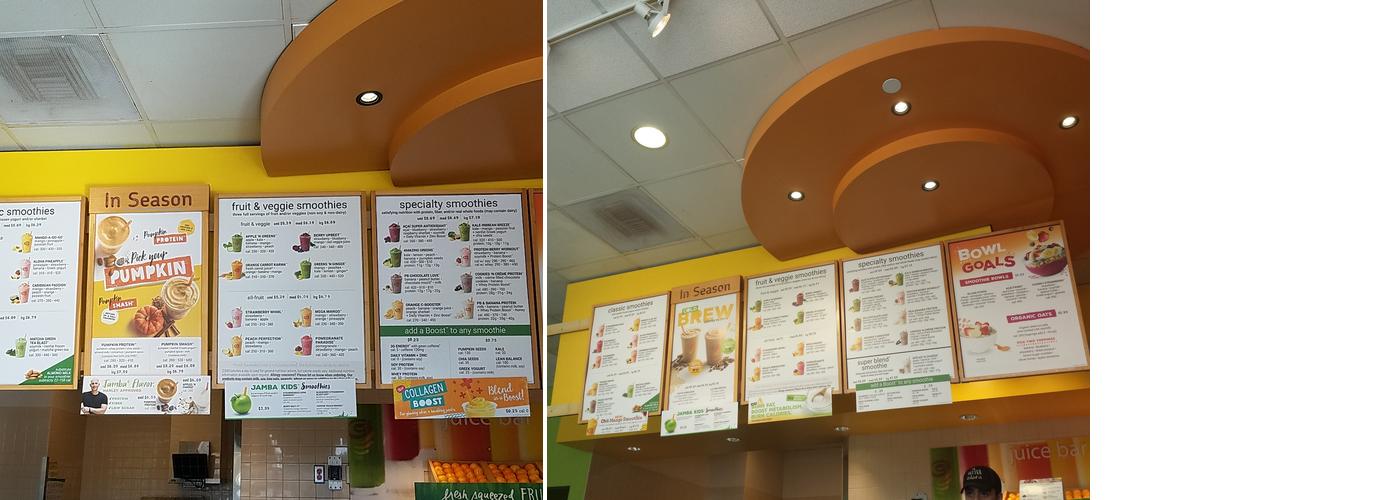 Jamba Menu
