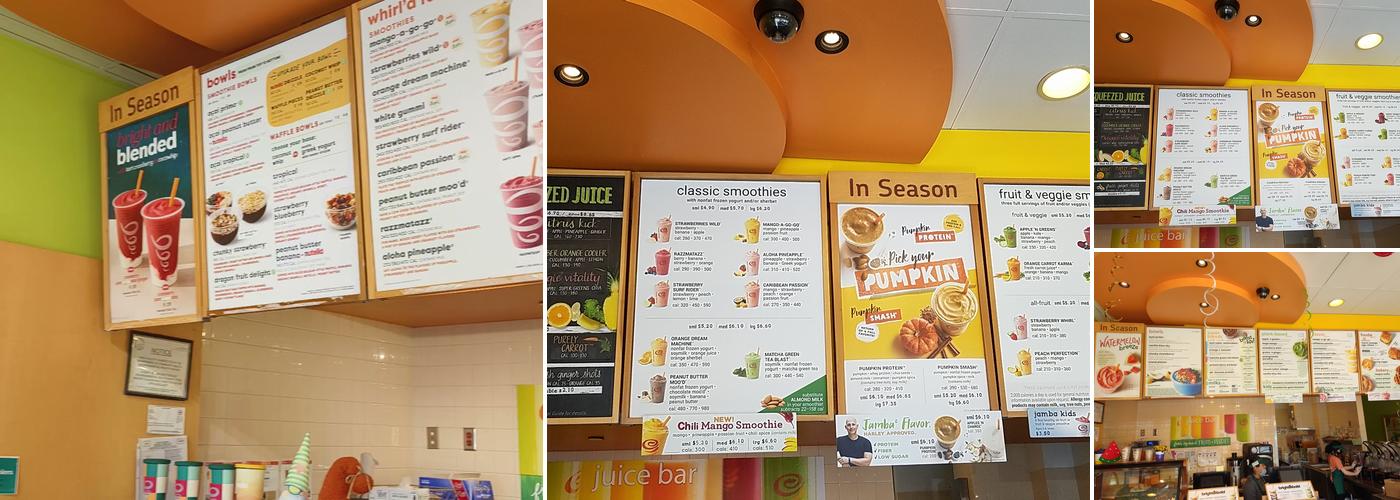 Jamba Menu