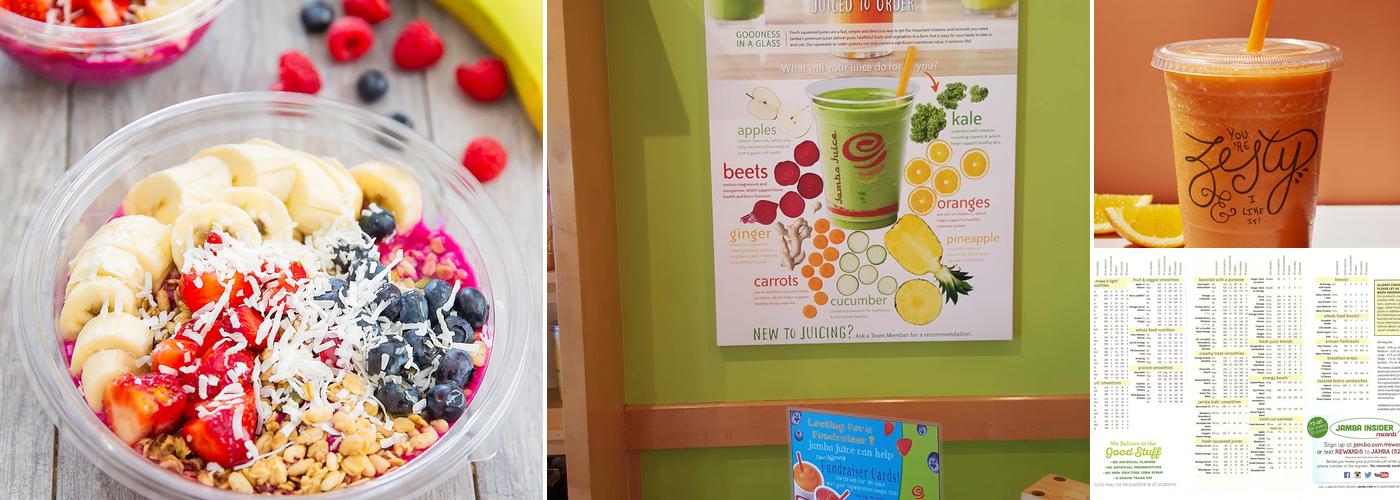 Jamba Menu