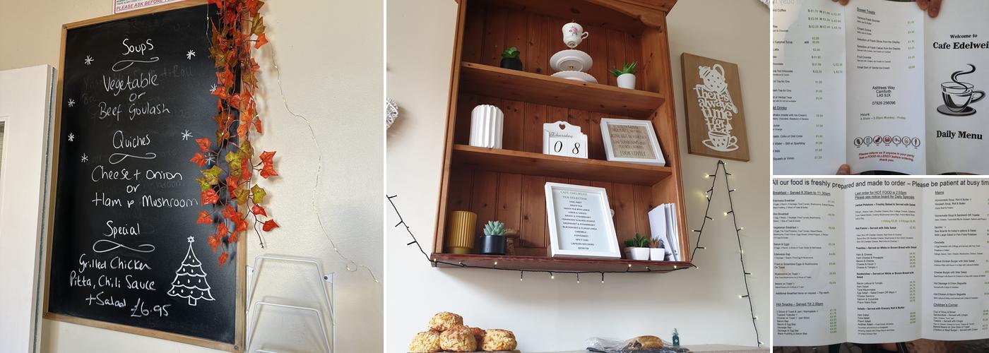 Café Edelweiss Menu