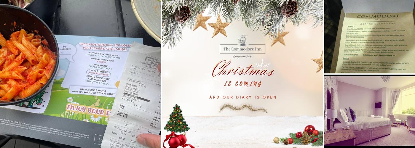 The Commodore Inn Menu