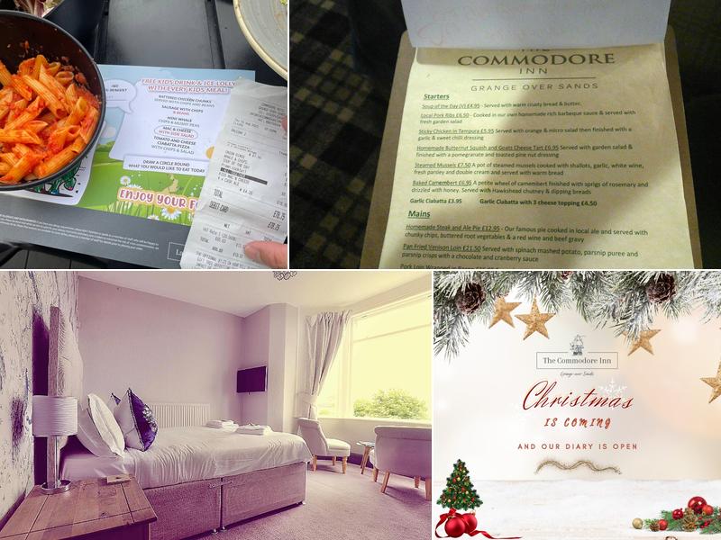 The Commodore Inn Menu