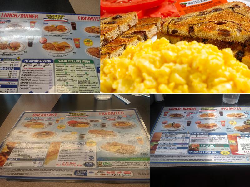 Waffle House Menu