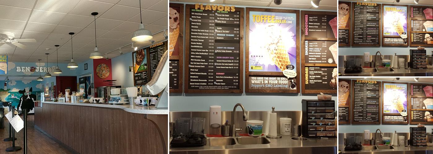 Ben & Jerry’s Menu