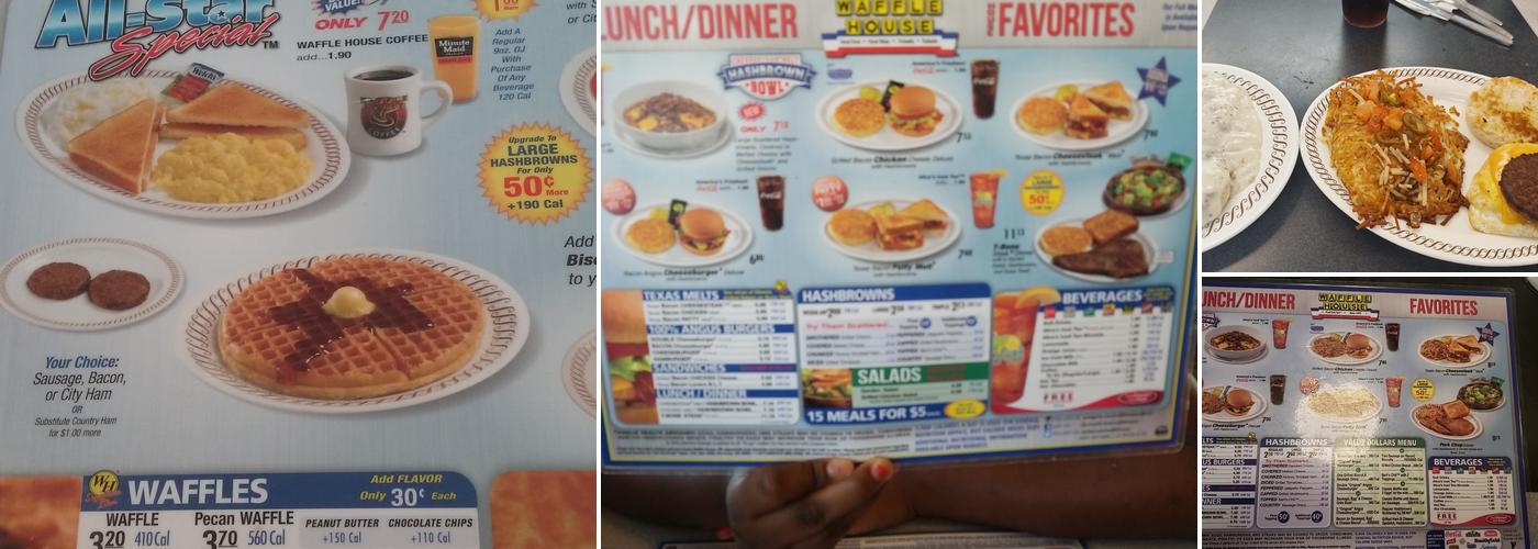 Waffle House Menu
