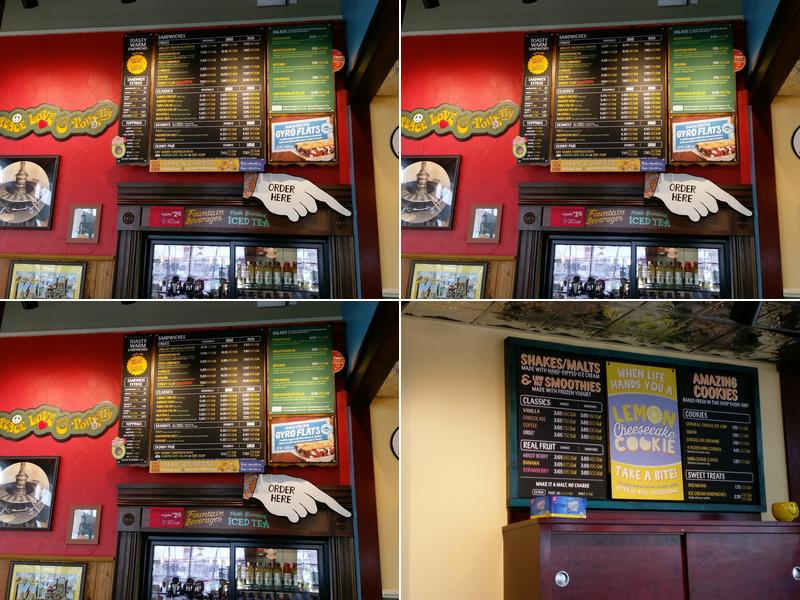 Potbelly Menu