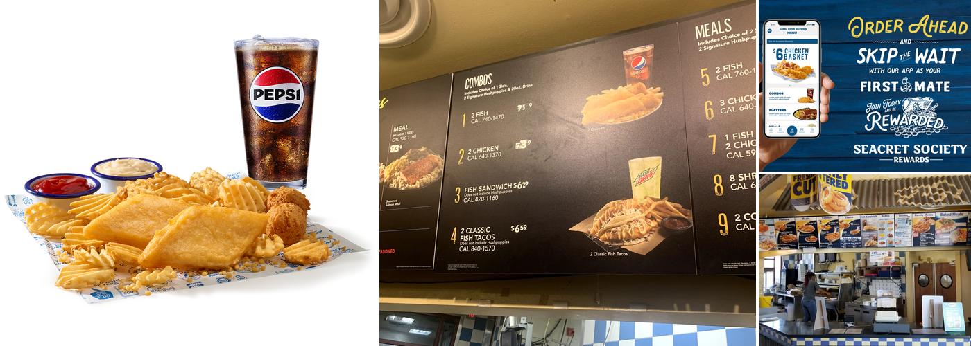 Long John Silver's Menu
