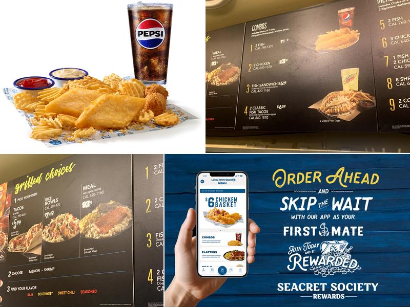 Long John Silver's Menu