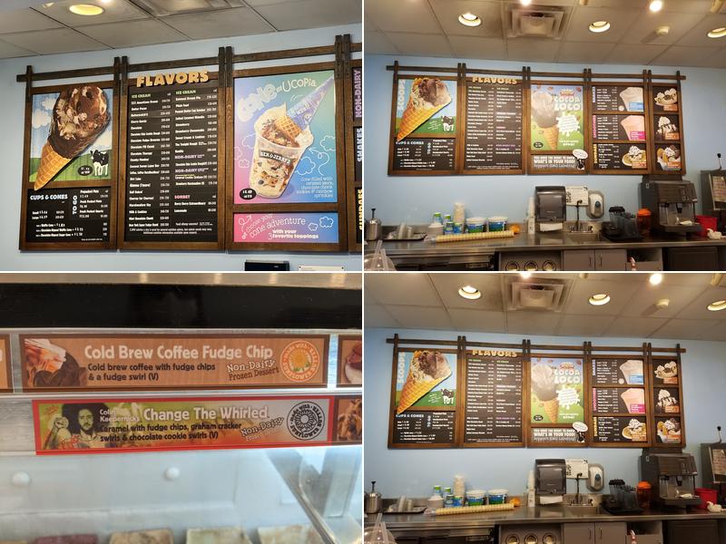 Ben & Jerry’s Menu