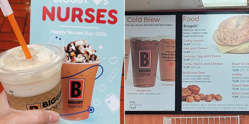 BIGGBY COFFEE Menu