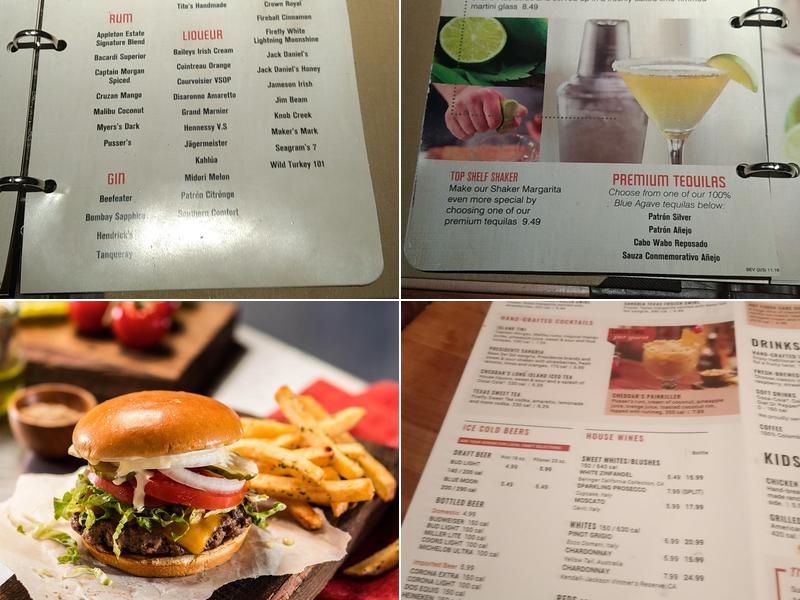 Cheddar's Scratch Kitchen Menu