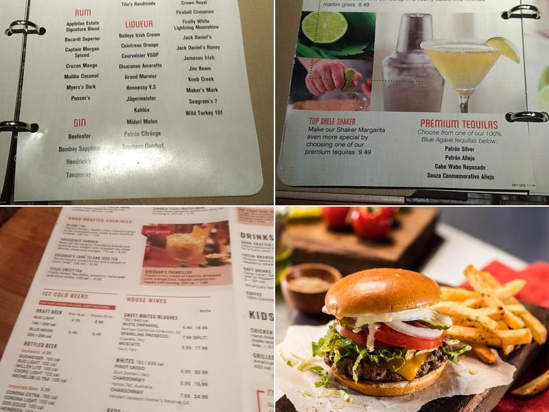 Cheddar's Scratch Kitchen Menu