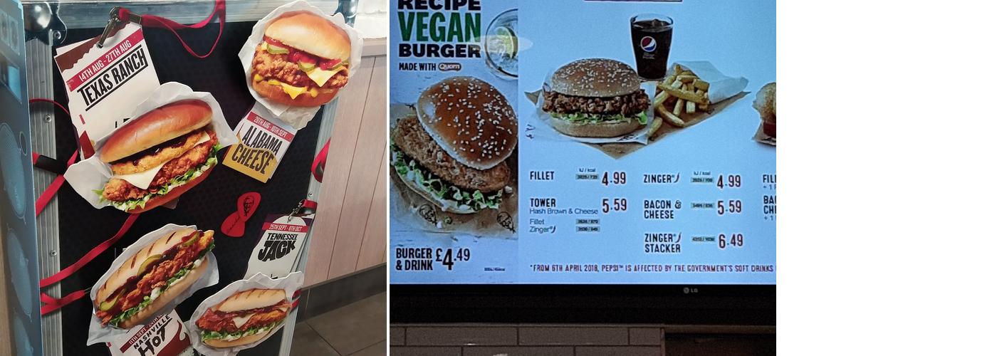 KFC Northampton - Nene Park Sixfields Menu