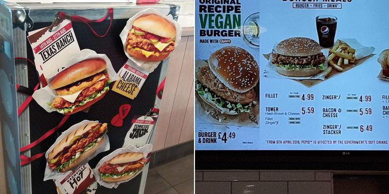 KFC Northampton - Nene Park Sixfields Menu