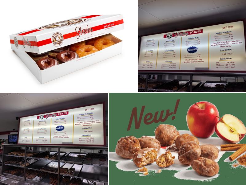 Shipley Do-Nuts Menu